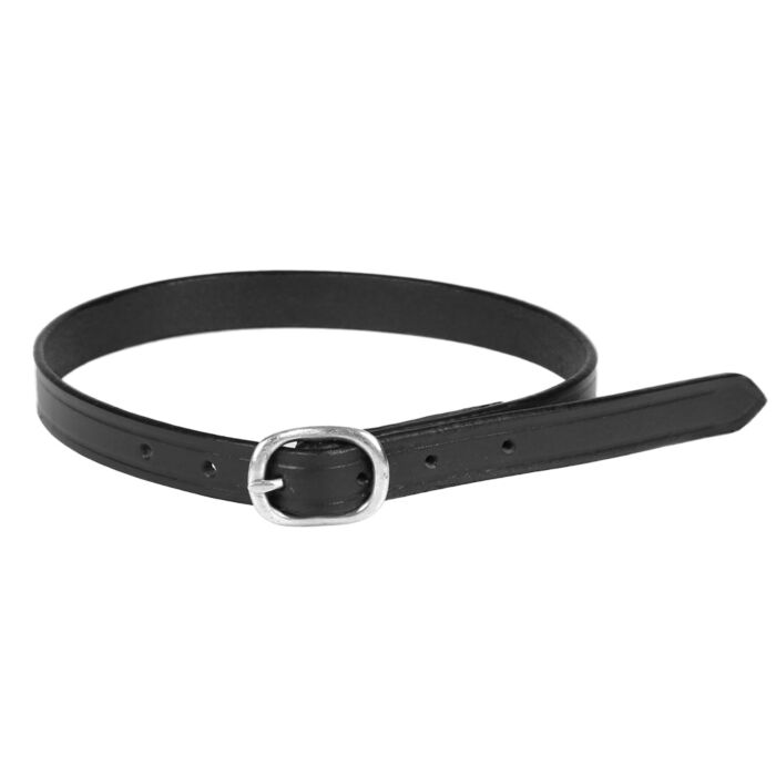 Sporenriemchen basic schwarz 46 cm