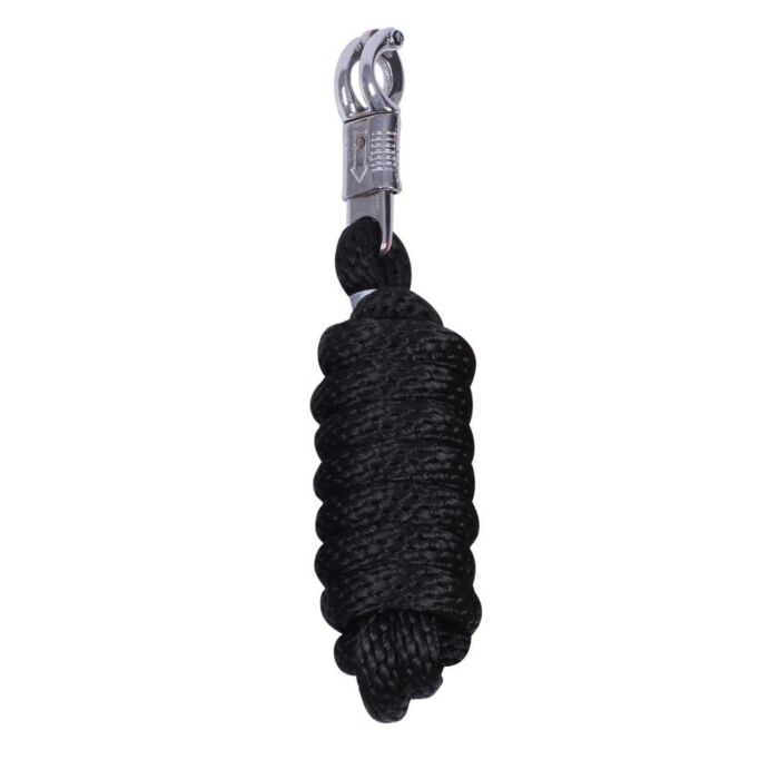 Führstrick mit Panikhaken QHP schwarz 2 Meter Führstrick mit Panikhaken QHP schwarz 2 Meter
