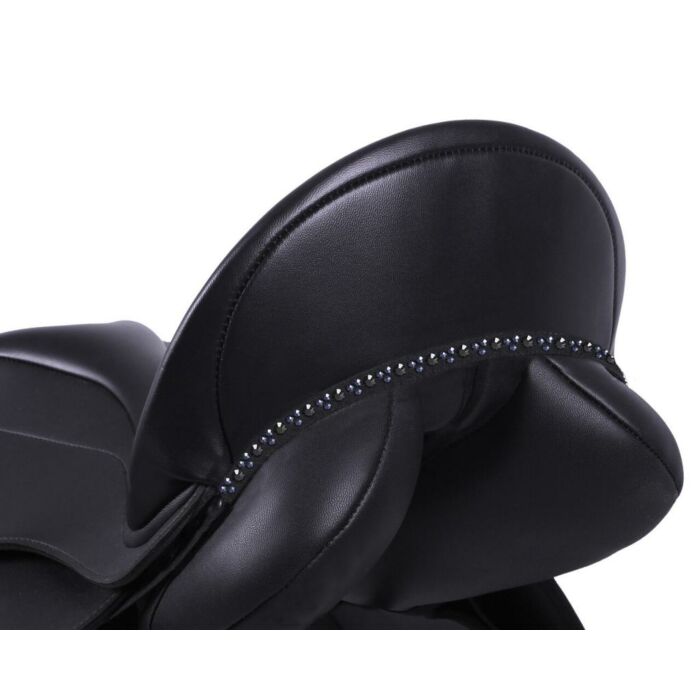 Sattelschmuck QHP Chianti schwarz/blau Full Sattelschmuck QHP Chianti schwarz/blau Full