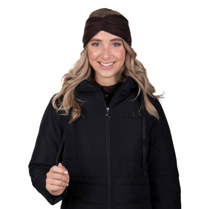 Stirnband QHP Meana Coffee