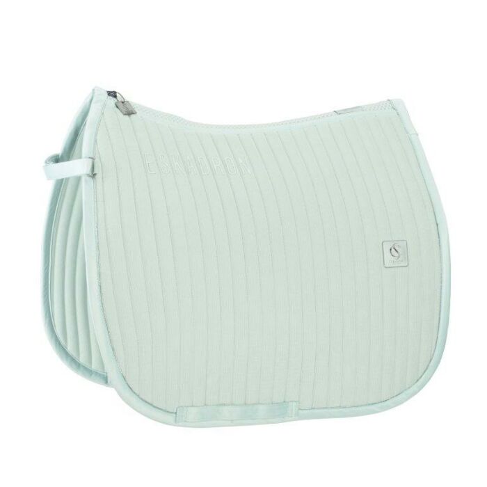 Schabracke dressur Eskadron Cord Embleem Powder Green Full Schabracke dressur Eskadron Cord Embleem Powder Green Full