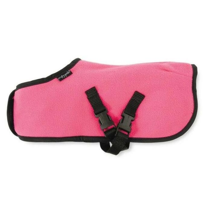 Fleecedecke Crafty Ponies Roze