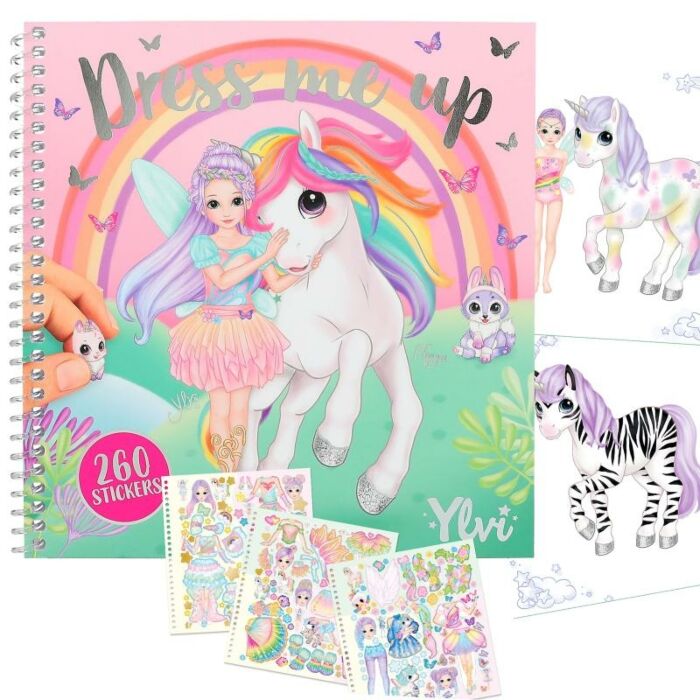 Dress Me Up stickerboek Ylvi & the Minimoomis Dress Me Up stickerboek Ylvi & the Minimoomis