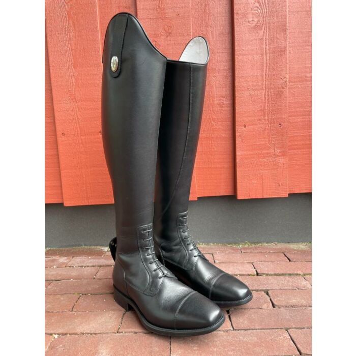 Reitstiefel DeNiro Tricolore Amabile Smooth Schwarz 38 MA XS