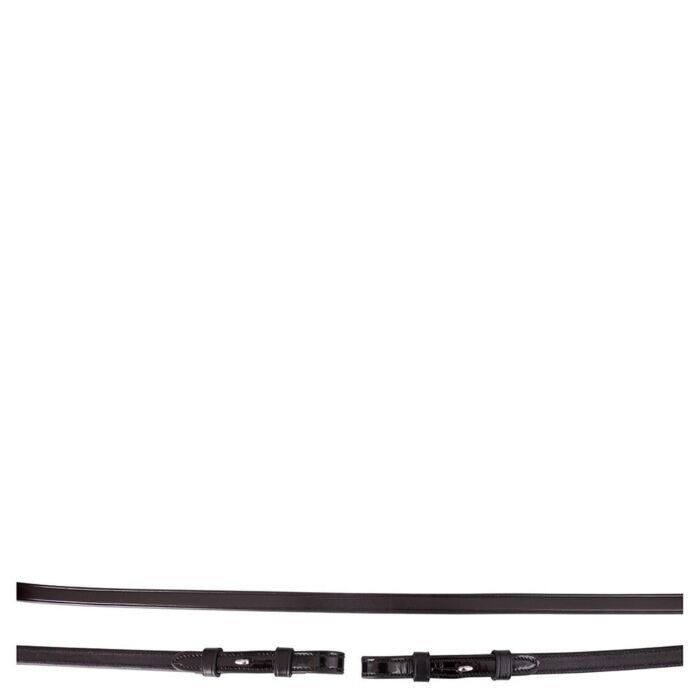 Br Zügel Lakleer Blind Gespen Schwarz Full