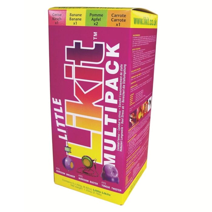 Leckstein Likit Multipack (4 Geschmacksrichtungen) 250 gram Leckstein Likit Multipack (4 Geschmacksrichtungen) 250 gram