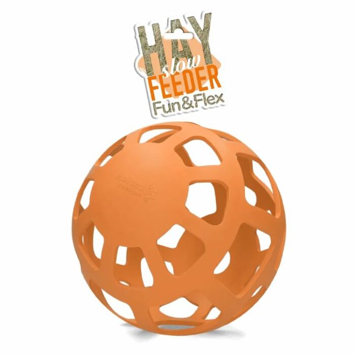 Hay Slowfeeder Excellent fun and flex Orange Hay Slowfeeder Excellent fun and flex Orange