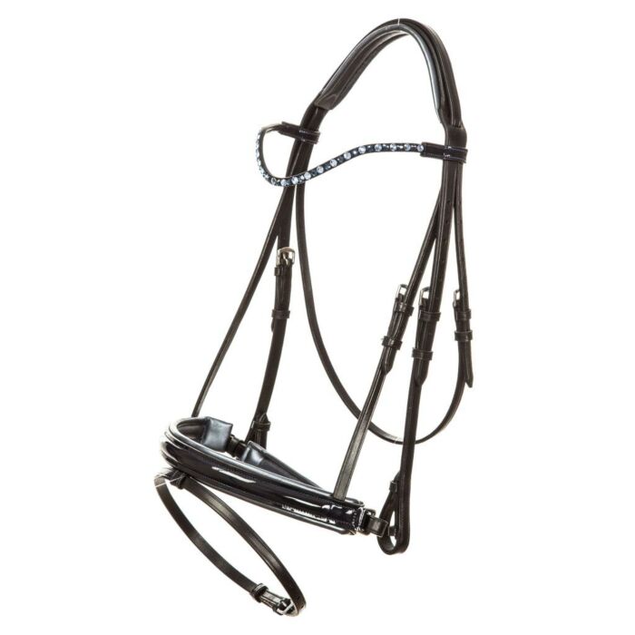 Trensenzäume Imperial Riding Di Layla Navy-Metal Cob