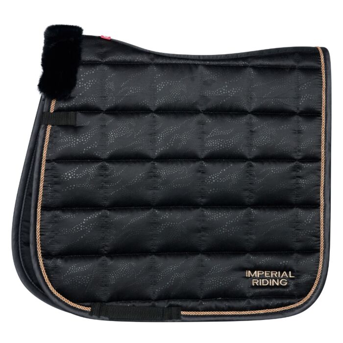 Schabracke dressuur Imperial Riding Ambient AOP Black zebra Cob Schabracke dressuur Imperial Riding Ambient AOP Black zebra Cob