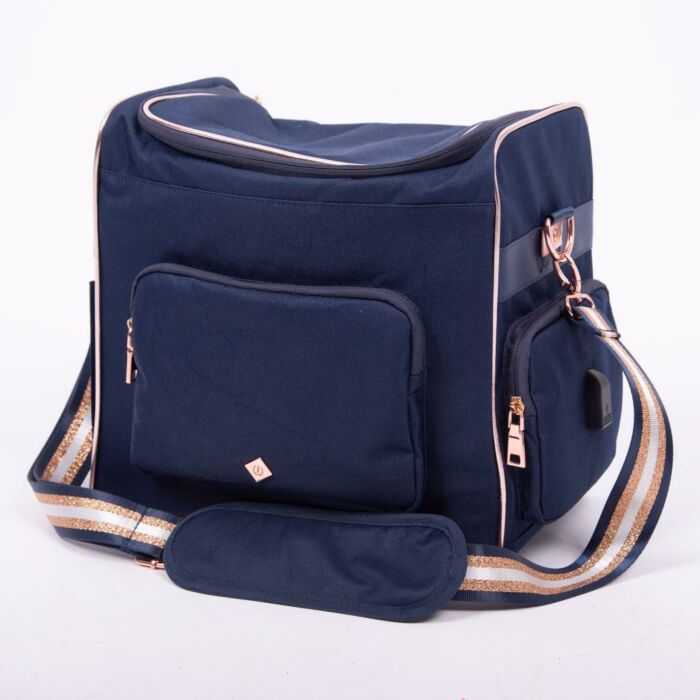 Pflegetasche Imperial Riding Shimmer & Shine Navy-Rosegold Pflegetasche Imperial Riding Shimmer & Shine Navy-Rosegold