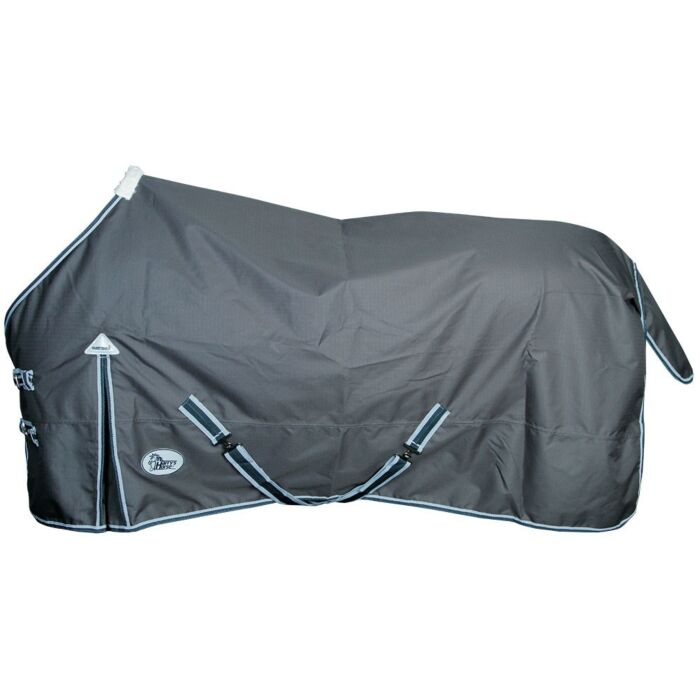 Outdoor decke Harry's Horse Thor 0gr Grau 145/195 cm