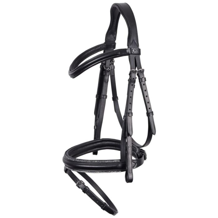 Trensenzäume Harry's Horse Sparkle leder Schwarz Pony Trensenzäume Harry's Horse Sparkle leder Schwarz Pony
