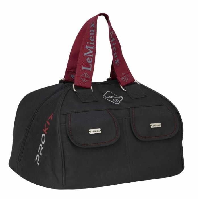 Reithelme Tasche LeMieux schwarz/rot
