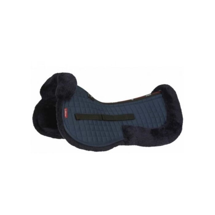Schabracke LeMieux Merino+ Half Pad blau L Schabracke LeMieux Merino+ Half Pad blau L
