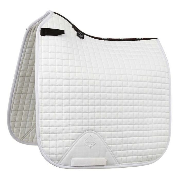 Schabracke LeMieux Luxury Dressage Square weiß L Schabracke LeMieux Luxury Dressage Square weiß L