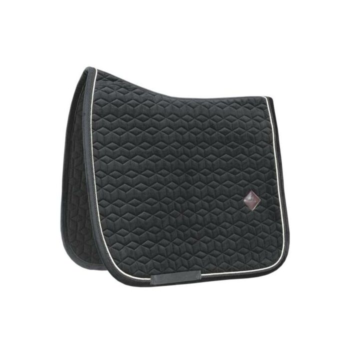 Schabracke Dressur Kentucky Basic Velvet schwarz Full Schabracke Dressur Kentucky Basic Velvet schwarz Full
