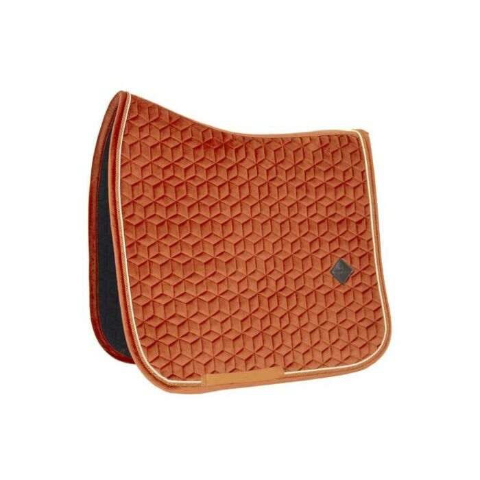 Schabracke Dressur Kentucky Velvet orange Full