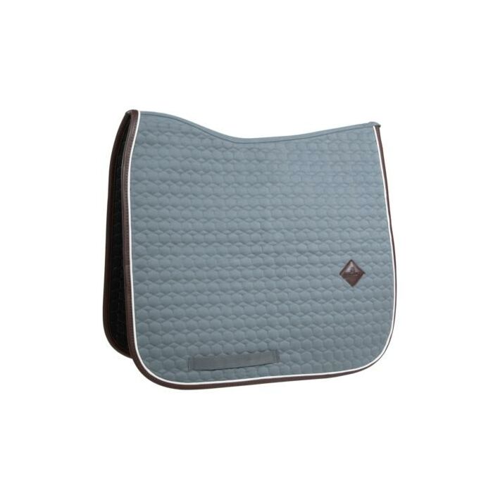 Schabracke dressur Kentucky Classic leer Dusty blue Full Schabracke dressur Kentucky Classic leer Dusty blue Full