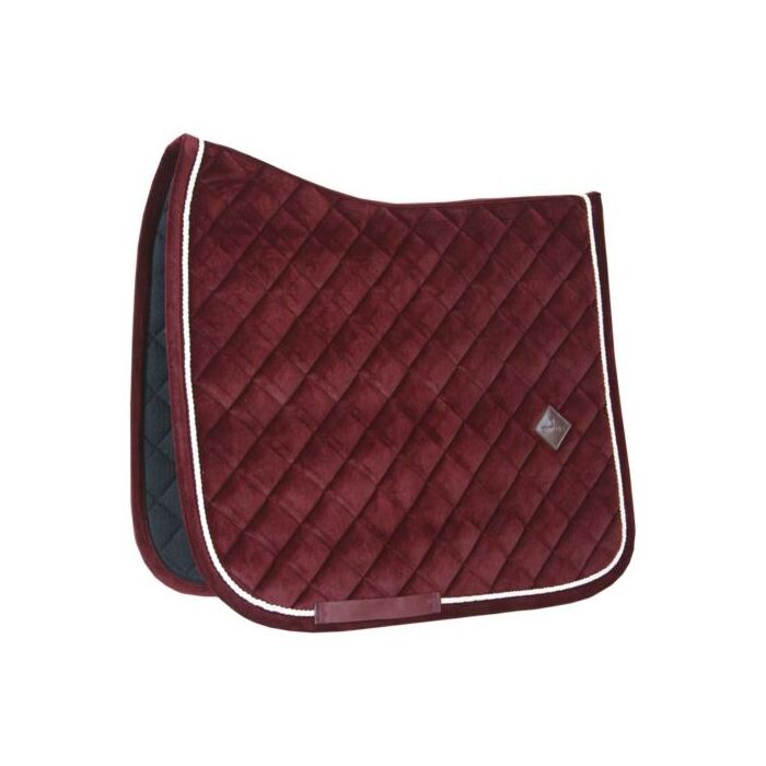 Schabracke Dressur Kentucky Corduroy rot Full Schabracke Dressur Kentucky Corduroy rot Full