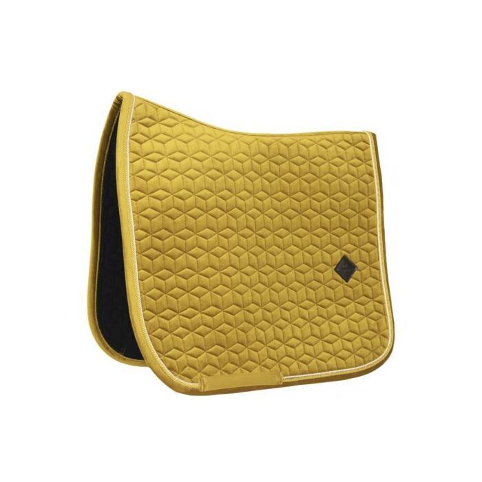 Schabracke Dressur Kentucky Velvet gelb Full Schabracke Dressur Kentucky Velvet gelb Full