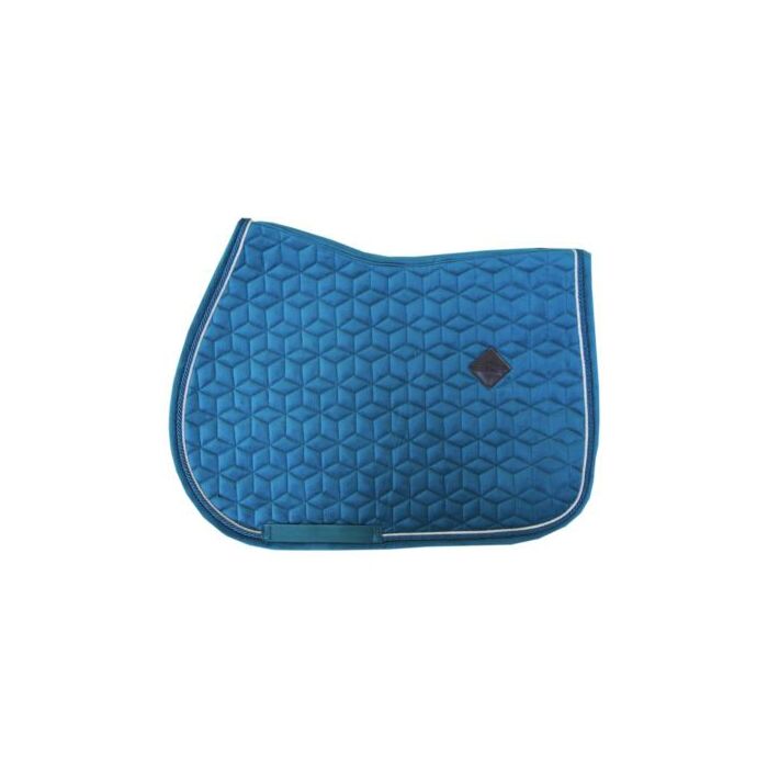 Schabracke dressuur Kentucky Velvet blau/grün Pony Schabracke dressuur Kentucky Velvet blau/grün Pony