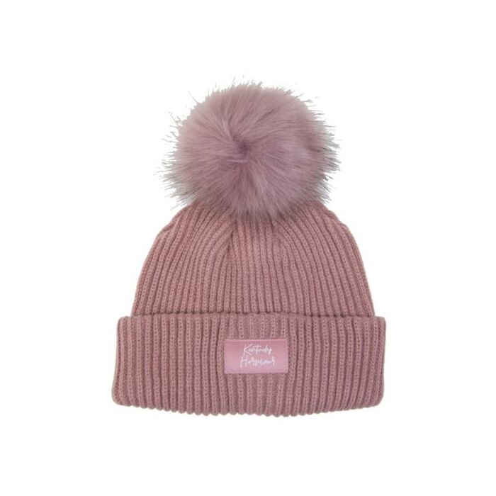Mütze Kentucky Pompom rosa