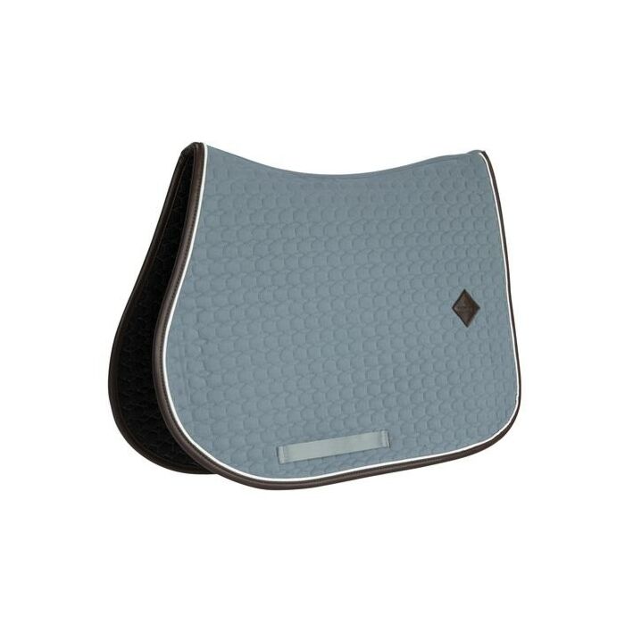 Schabracke springen Kentucky Classic leer Dusty blue Full Schabracke springen Kentucky Classic leer Dusty blue Full