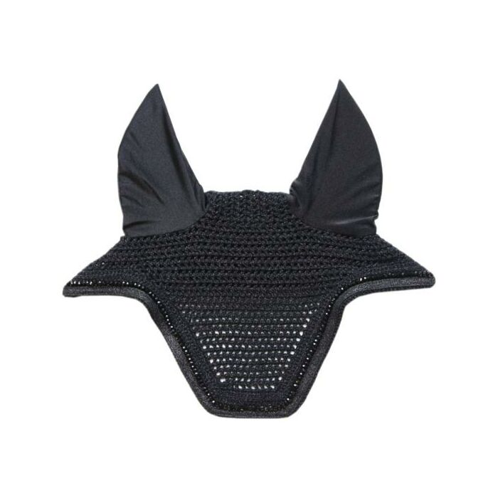 Ohrnetz Kentucky Wellington Glitter schwarz Full
