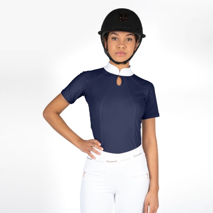 Turniershirt Samshield Elvira blau L