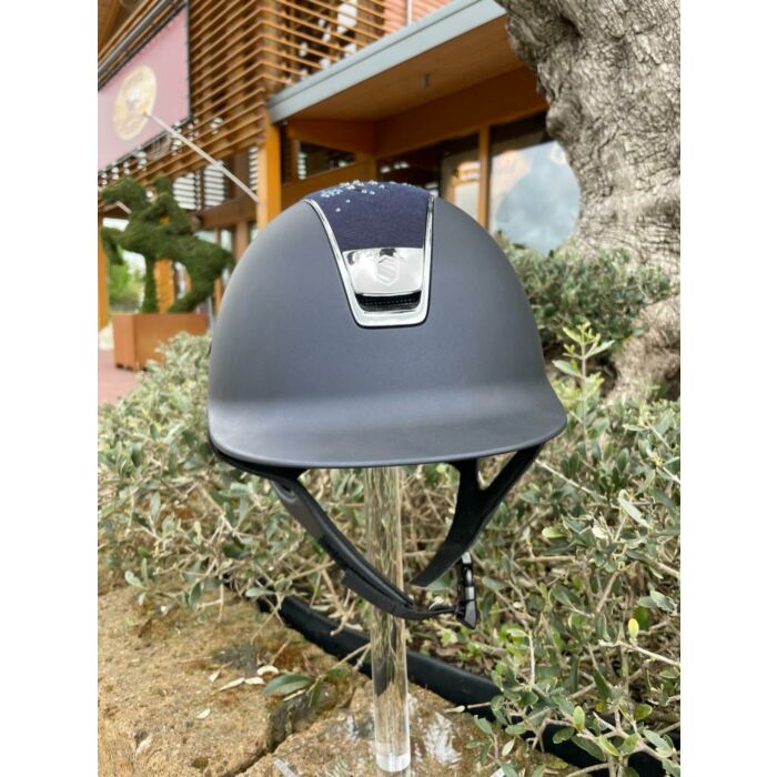 Reithelme Samshield Shadowmatt blau M Reithelme Samshield Shadowmatt blau M