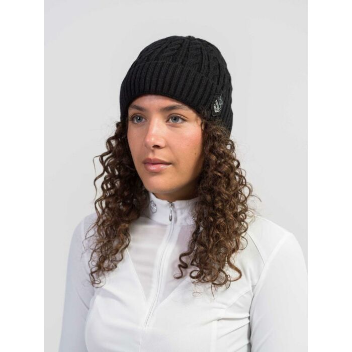 Stirnband Samshield Mira Intarsia Black tone on tone