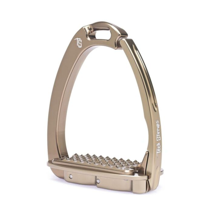 Steigbügel Tech Stirrups Venice Dressage Sloped Brown