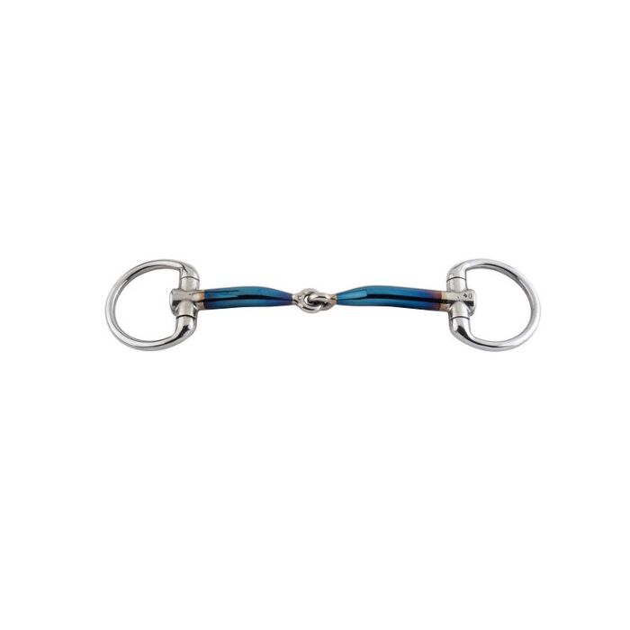 Unterlegtrense Trust Equestrian Sweet Iron Einfach Gebrochen 12 mm Blau 12.5 cm Unterlegtrense Trust Equestrian Sweet Iron Einfach Gebrochen 12 mm Blau 12.5 cm