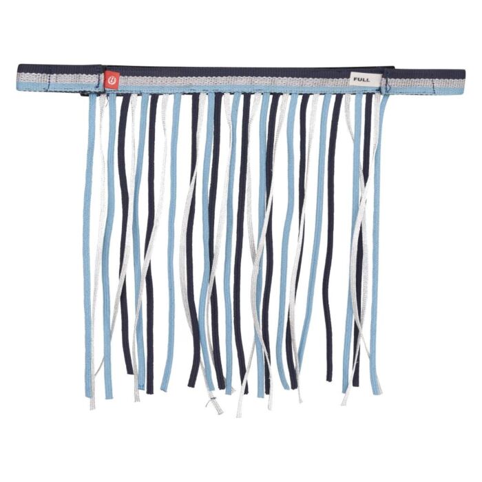 Fliege Frontdeil  Imperial Riding Blue Navy Silber Cob