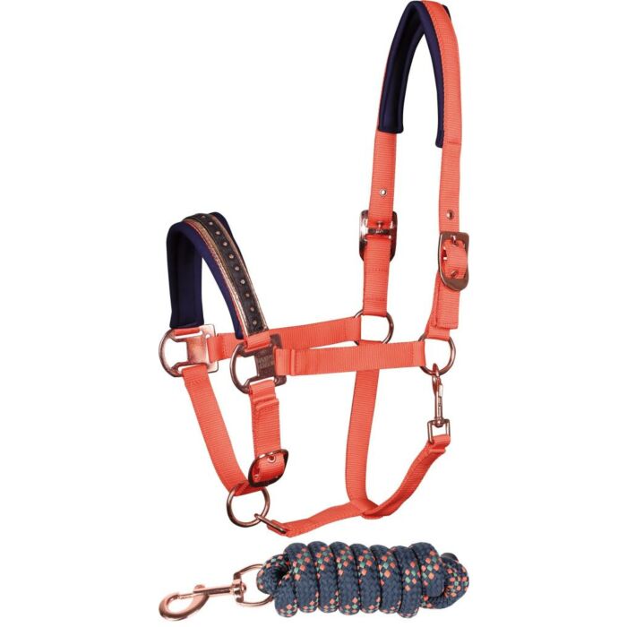 Halfterset Harry's Horse La Gloria Fushion Coral Pony