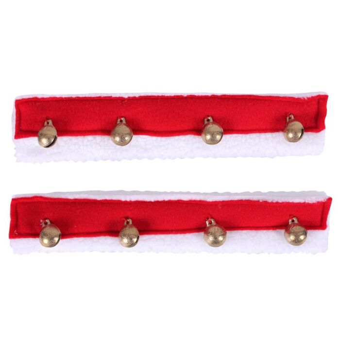 Halfterplüsch QHP Christmas bells Red Halfterplüsch QHP Christmas bells Red