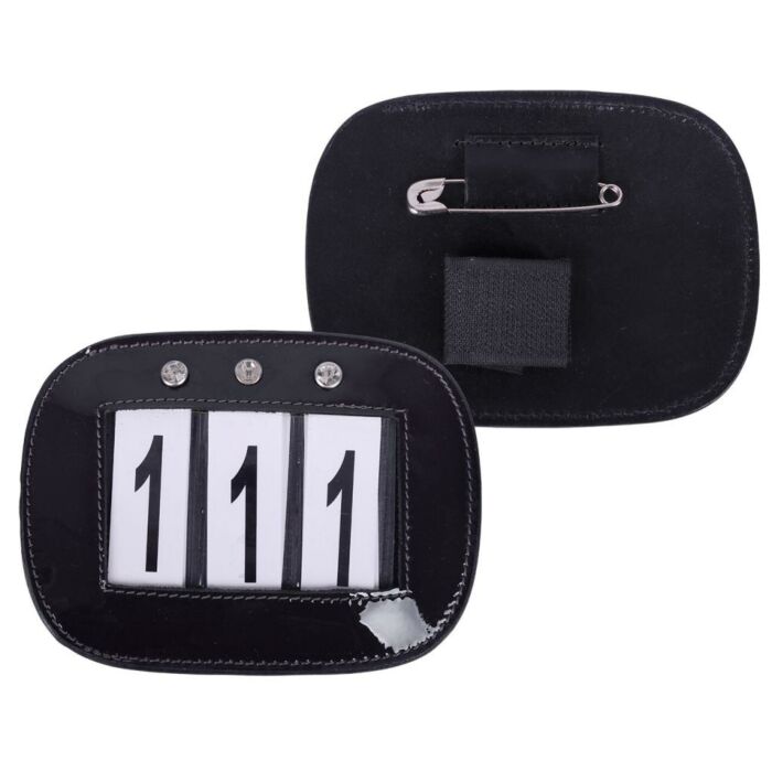 Nummernhalter QHP Black
