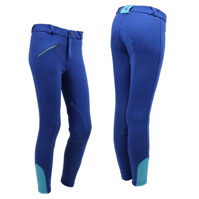 Reithose Junior Kobaltblau 140