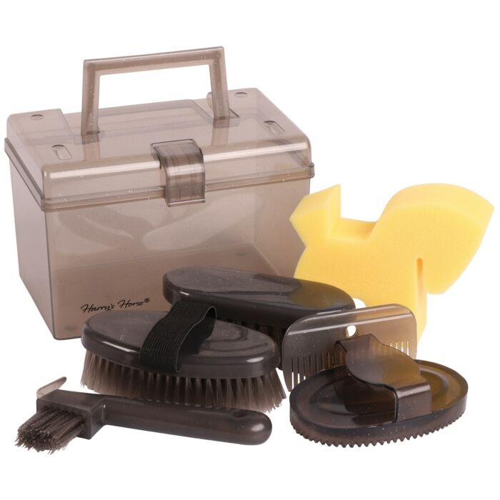 Putzbox Harry's Horse Mini Gift Box Antraciet Putzbox Harry's Horse Mini Gift Box Antraciet
