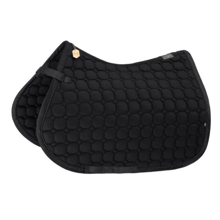 Schabracke vielseitig Eskadron Heritage Cotton Black Full