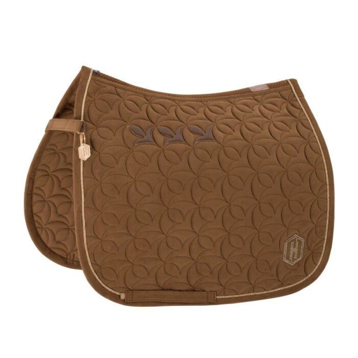Schabracke dressur Eskadron Heritage Velour Emblem Almond Full Schabracke dressur Eskadron Heritage Velour Emblem Almond Full