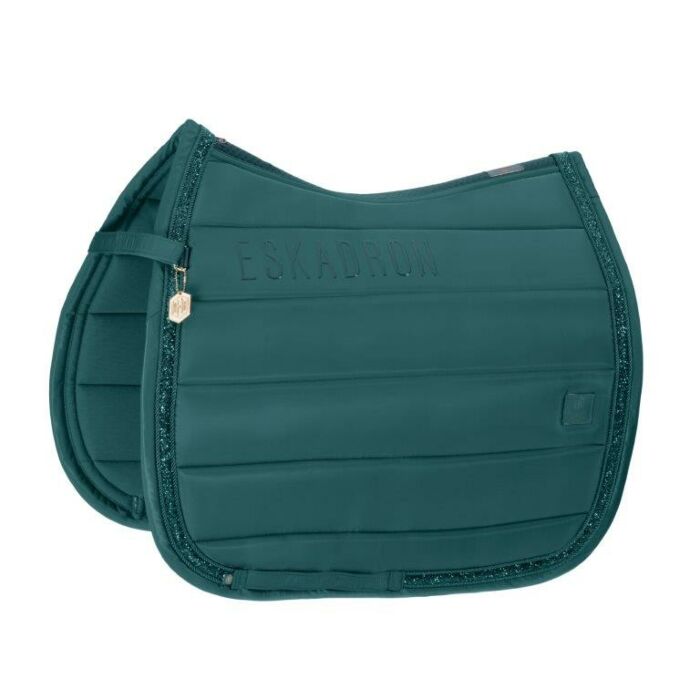 Schabracke dressur Eskadron Heritage Highgloss Jewel Vintage Green Full