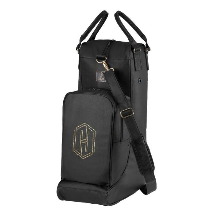 Reithelme & Reitstiefel tasche Eskadron Heritage Faux Leather Black Reithelme & Reitstiefel tasche Eskadron Heritage Faux Leather Black
