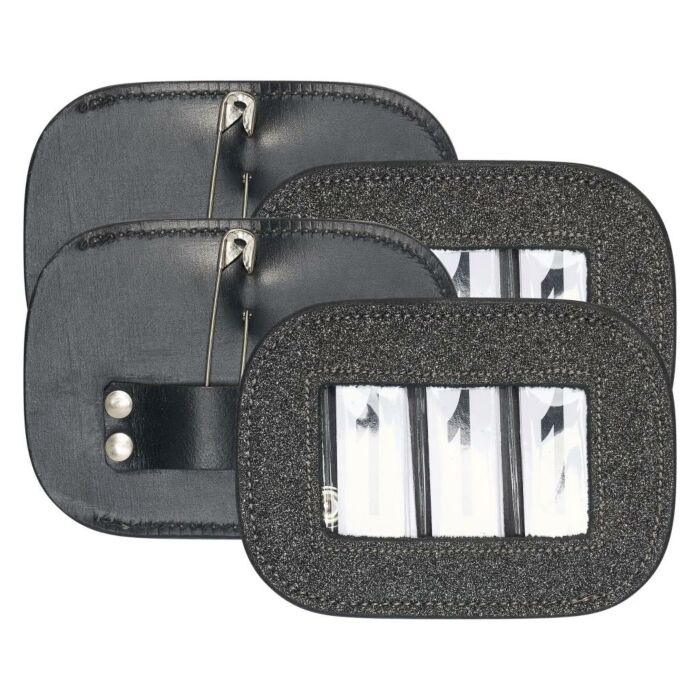 Turniernummer Imperial Riding Glitter vierkant Gun metal Turniernummer Imperial Riding Glitter vierkant Gun metal