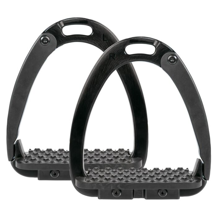 Steigbügel Harry's Horse Safe Release Schwarz 12 cm Steigbügel Harry's Horse Safe Release Schwarz 12 cm