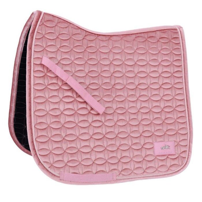 Schabracke dressuur Schockemöhle Velvet Balance Dusty Pink Full Schabracke dressuur Schockemöhle Velvet Balance Dusty Pink Full