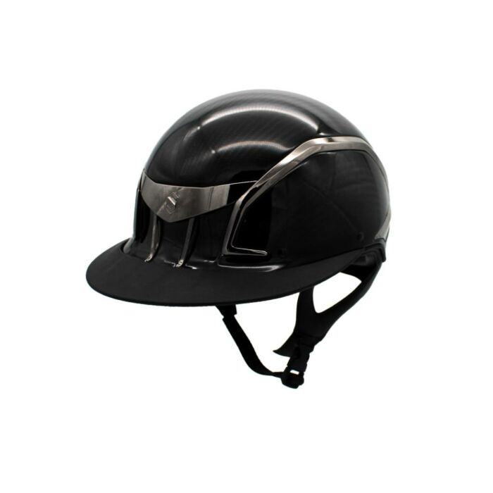 Reithelm Samshield XJ Miss EN23 Schwarz – Chrome Black – Größe L Reithelm Samshield XJ Miss EN23 Schwarz – Chrome Black – Größe L