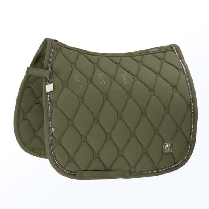 Schabracke dressur Eskadron Softshell Dusty olive Full