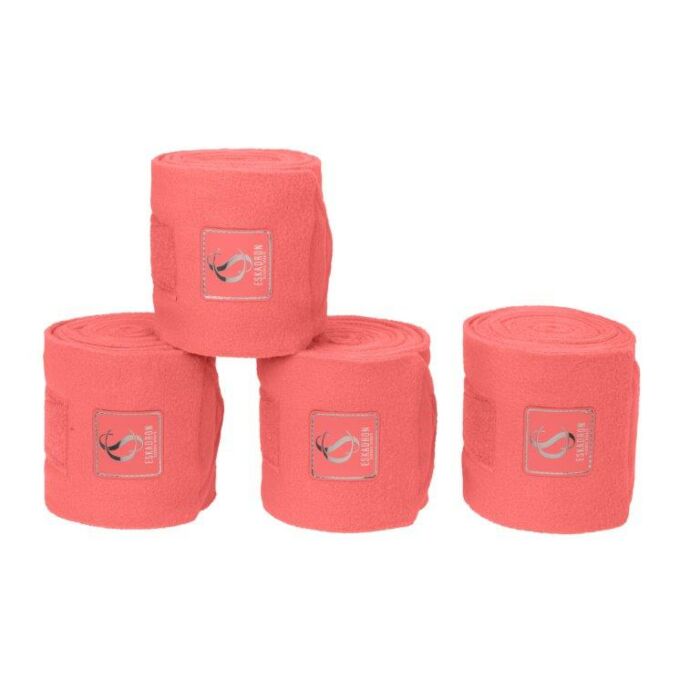 Eskadron Classic Sports Duralastic – Gancio Antipanico (Moschettone) Con Ciondolo – Colore Coral Blossom – Accessorio Moda Per Borse E Chiavi