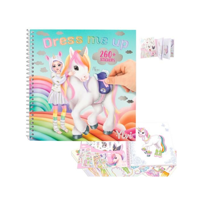 Aufkleber-Buch Ylvi & the Minimoomis Dress Me Up 